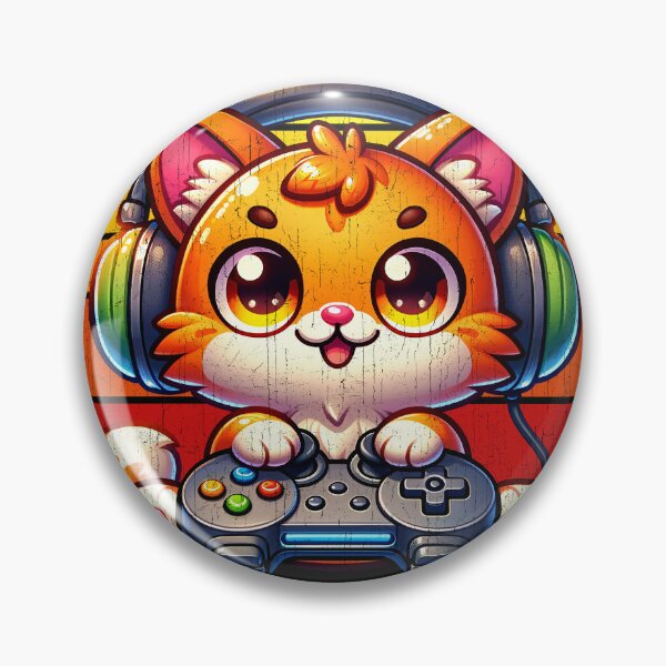 Item preview, Funny Orange Cat Vintage Gamer Videogames Pew Zoo Mom Dad Kids designed and sold by rafaeltto.