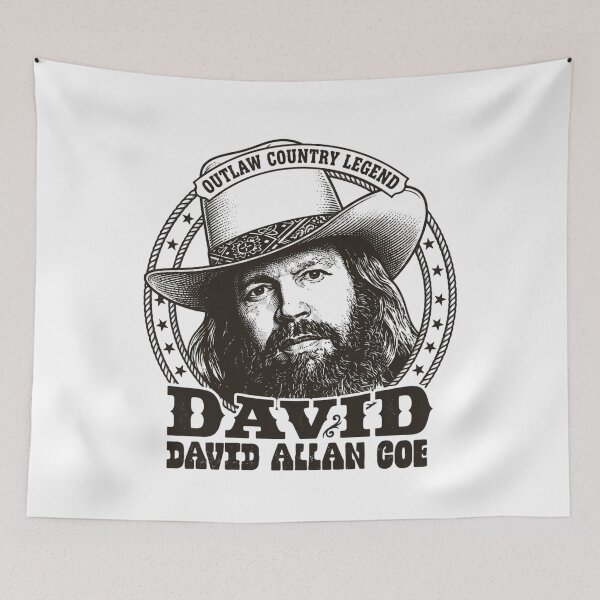 Item preview, David Allan Coe designed and sold by colorsartss.
