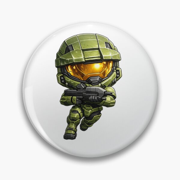 Item preview, Master Chief Chibi (realistic)  designed and sold by ThePlacee.