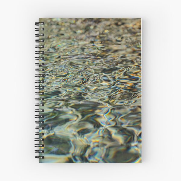 Item preview, Liquid Prism – Abstract Water Reflections with Rainbow Light Texture designed and sold by clipboxjp.