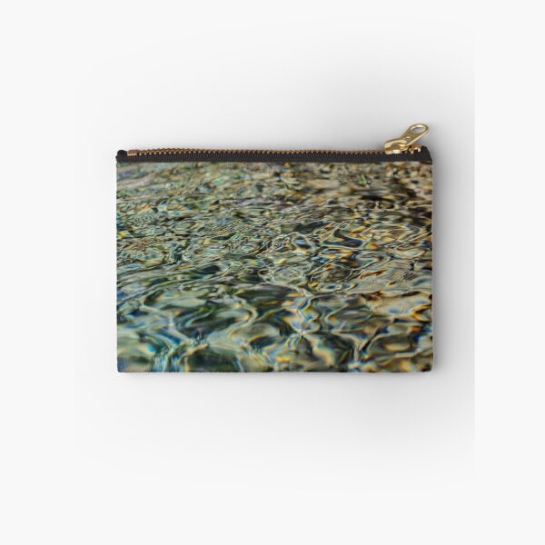 Item preview, Liquid Prism – Abstract Water Reflections with Rainbow Light Texture designed and sold by clipboxjp.