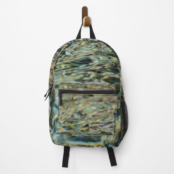 Item preview, Liquid Prism – Abstract Water Reflections with Rainbow Light Texture designed and sold by clipboxjp.