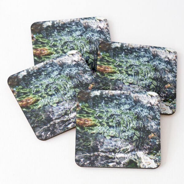 Item preview, Liquid Dreams – Abstract Flow of Water and Light designed and sold by clipboxjp.