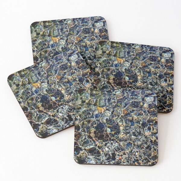 Item preview, Liquid Mosaic: Rippled Stones Beneath Crystal Water designed and sold by clipboxjp.