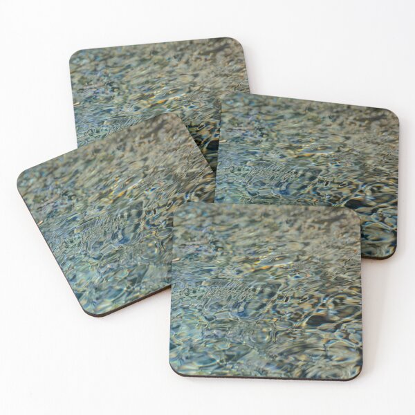 Item preview, Silent Current: Liquid Glass Over River Stones designed and sold by clipboxjp.