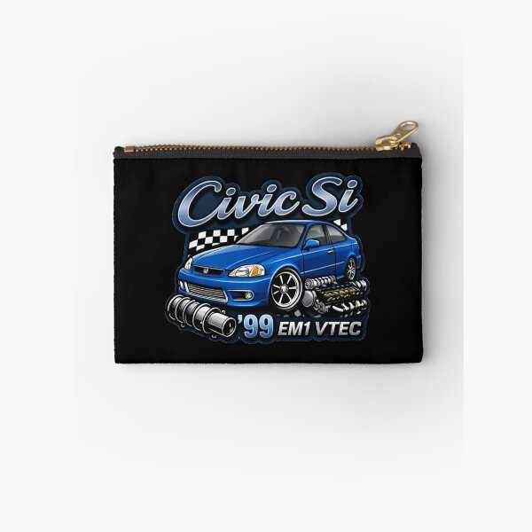 Item preview, Civic Si EM1 VTEC JDM Art - Electron Blue Pearl Custom Graphic designed and sold by SasquatchTrail.