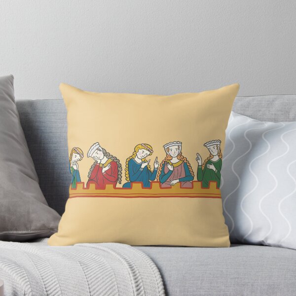 Item preview, Cute and Colorful medieval Ladies designed and sold by MariOyama.