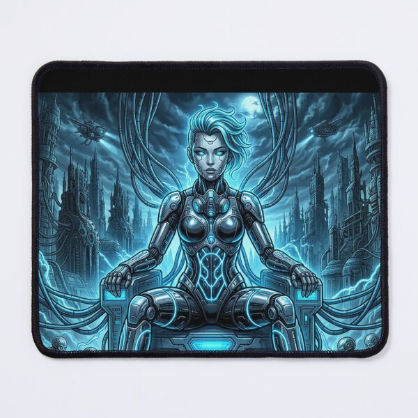 Item preview, TOCOCLAWS Cyber Empress - Neon Electric Throne designed and sold by TOCOCLAWS.