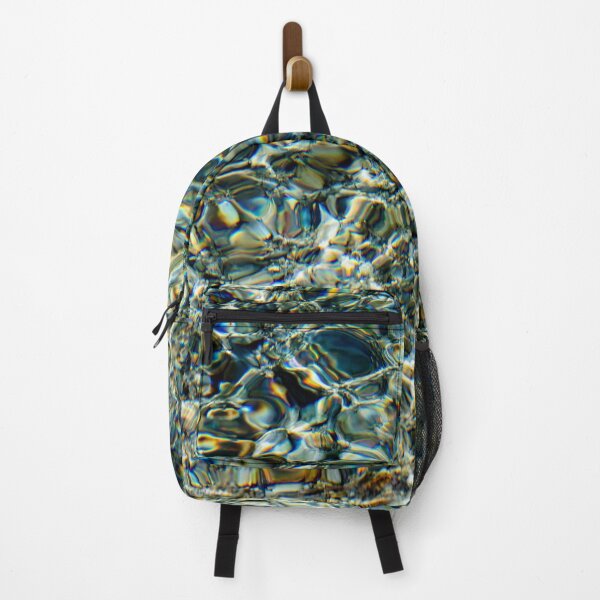 Item preview, Crystal Ripple Grid – Abstract Water Geometry designed and sold by clipboxjp.