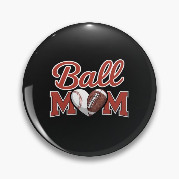 Item preview, Ball Mom Baseball Football Lover Fan Happy Mothers Day Women designed and sold by ReefNight.
