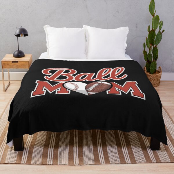 Item preview, Ball Mom Baseball Football Lover Fan Happy Mothers Day Women designed and sold by ReefNight.