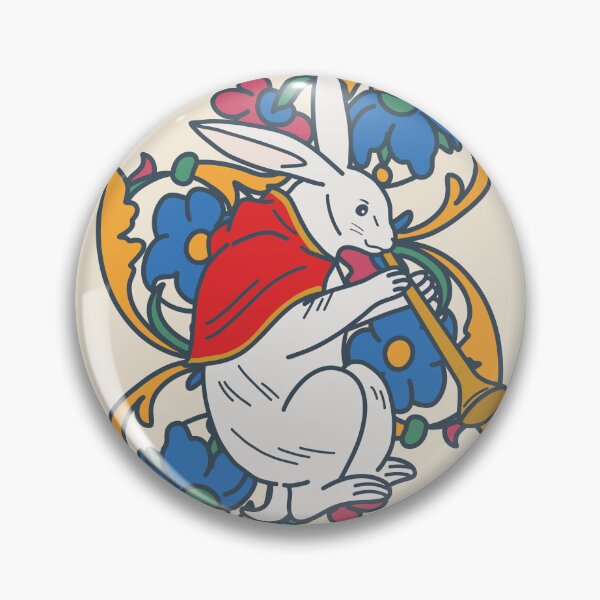 Item preview, Cute Medieval Rabbit Colorful Drawing designed and sold by MariOyama.