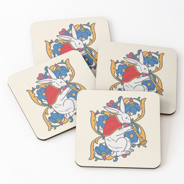 Item preview, Cute Medieval Rabbit Colorful Drawing designed and sold by MariOyama.