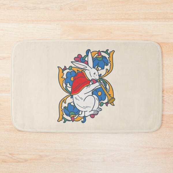 Item preview, Cute Medieval Rabbit Colorful Drawing designed and sold by MariOyama.