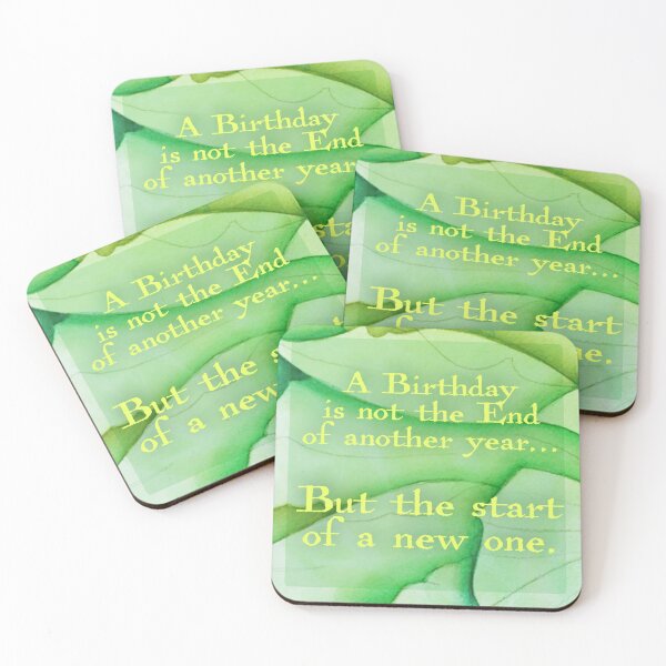 Item preview, Greenery - A Birthday is not the end of another year, but the start of a new designed and sold by MyBottomShelf.