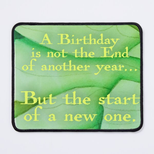 Item preview, Greenery - A Birthday is not the end of another year, but the start of a new designed and sold by MyBottomShelf.