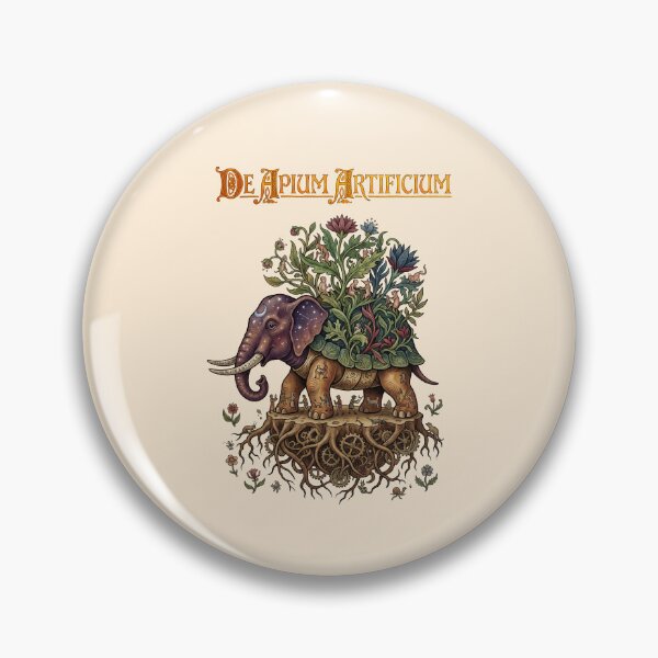Item preview, Voynich Manuscript Elephant Carrying Garden   designed and sold by TeeARTHY.