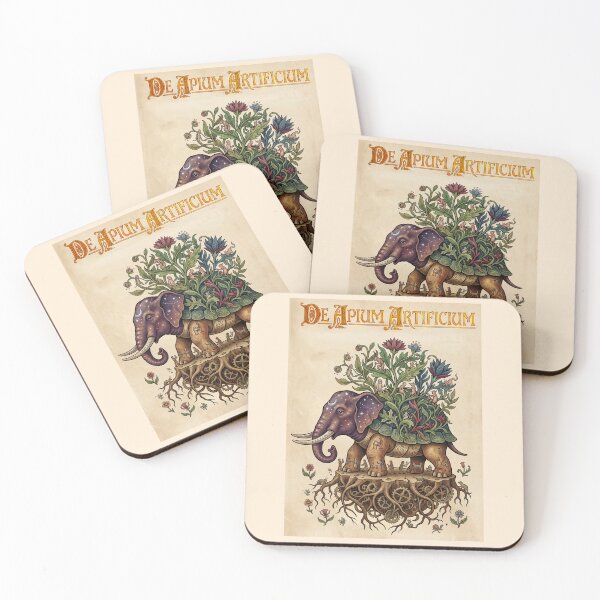 Item preview, Voynich Manuscript Elephant Carrying Garden   designed and sold by TeeARTHY.