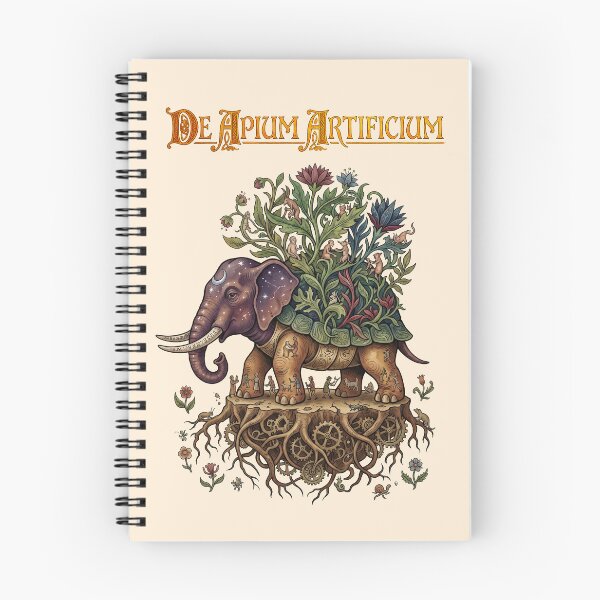 Item preview, Voynich Manuscript Elephant Carrying Garden   designed and sold by TeeARTHY.