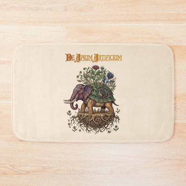 Item preview, Voynich Manuscript Elephant Carrying Garden   designed and sold by TeeARTHY.