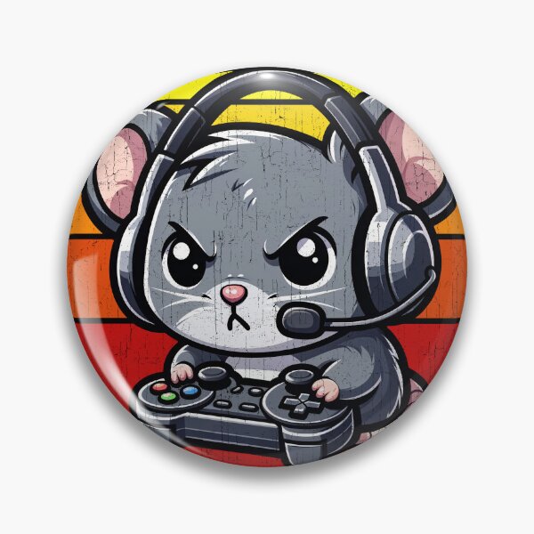 Item preview, Funny Mouse Vintage Gamer Videogames Pew Boys Girls Kids designed and sold by rafaeltto.