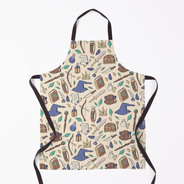 Item preview, Cute Fantasy Icons Drawing Pattern designed and sold by MariOyama.