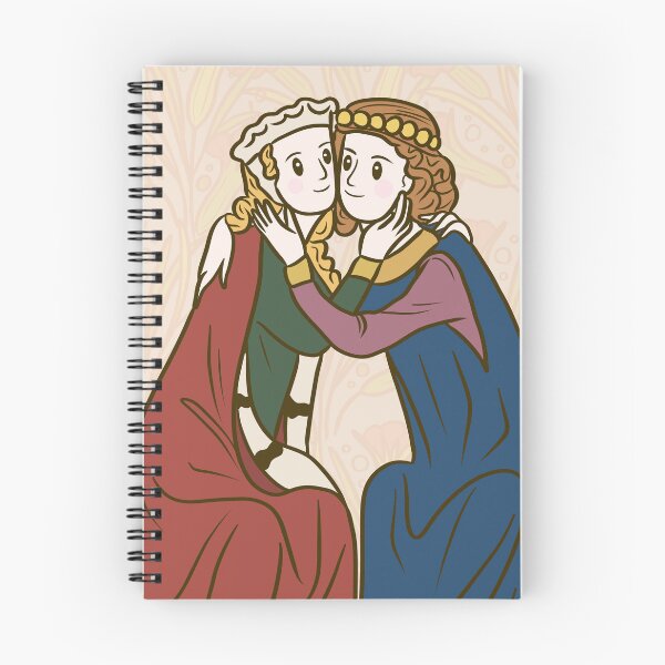 Item preview, Cute Medieval Couple Illustration designed and sold by MariOyama.