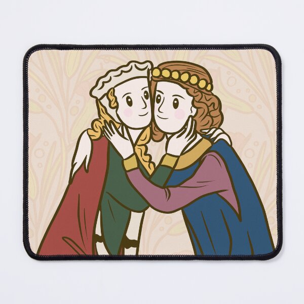 Item preview, Cute Medieval Couple Illustration designed and sold by MariOyama.