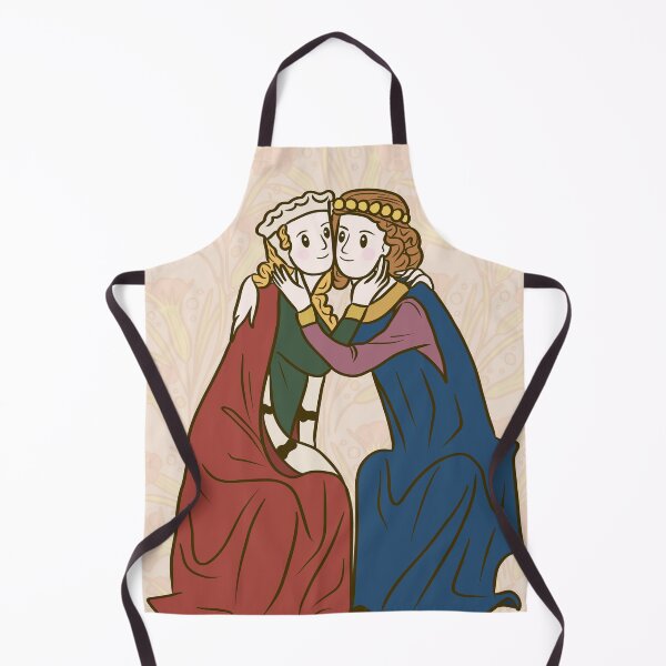 Item preview, Cute Medieval Couple Illustration designed and sold by MariOyama.