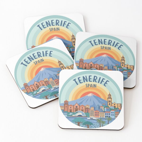 Item preview, Travel Sticker and Magnets of TENERIFE - SPAIN designed and sold by Globe Glee Designs.