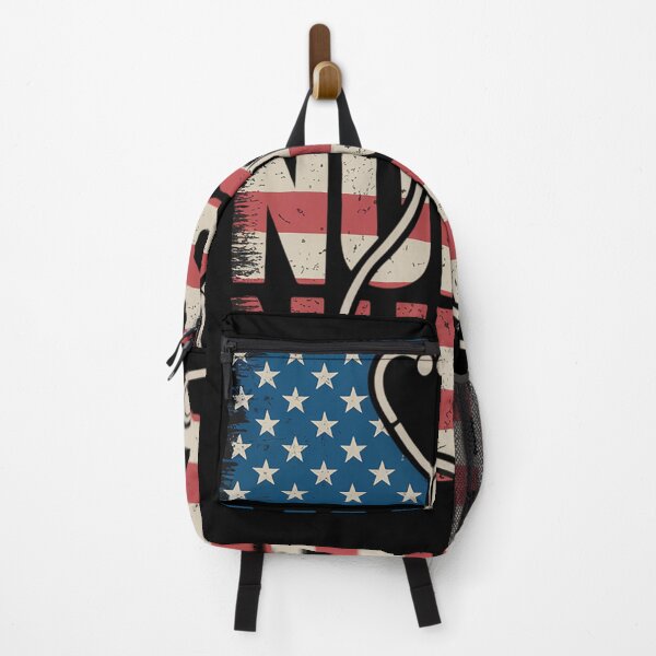 Item preview, 4th Of July Nurse American Flag Nursing USA Patriotic designed and sold by BlassmausArt.