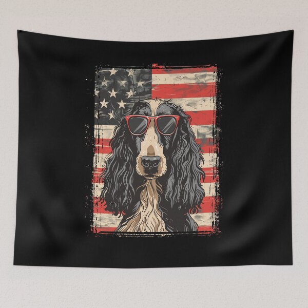 Item preview, Funny Afghan Hound 4th July USA Flag America Mom Dad Kids designed and sold by rafaeltto.
