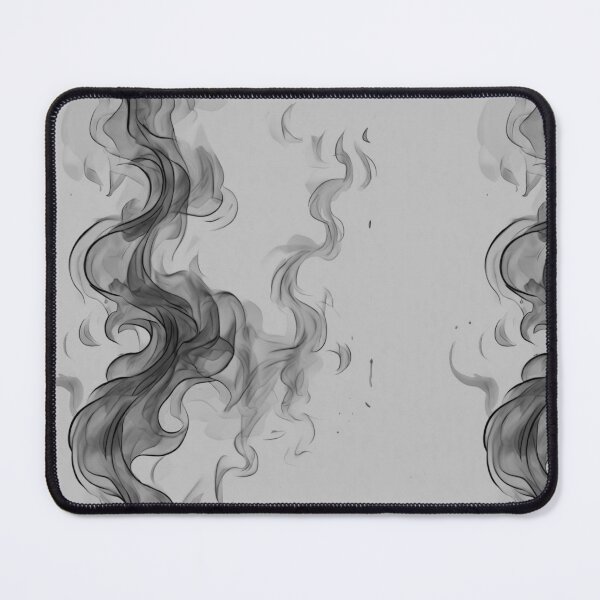 Item preview, Black Gray Smoke Swirl Pattern designed and sold by Vileprint.