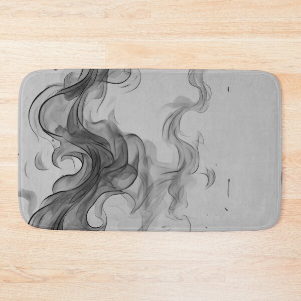 Item preview, Black Gray Smoke Swirl Pattern designed and sold by Vileprint.