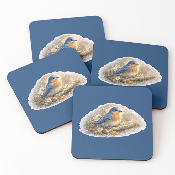 Item preview, Cute Bluebird Nature Sticker | Realistic Colorful Bird Transparent PNG Sticker for Laptop, Journal, Phone Case & Planner designed and sold by Stickwolll.