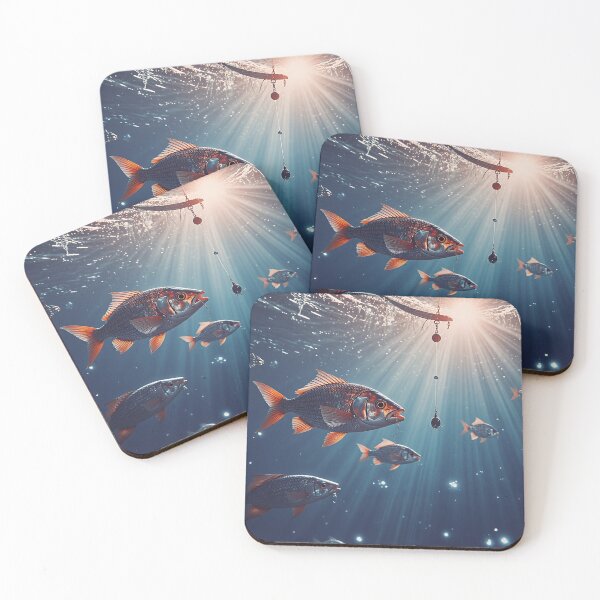 Item preview, Underwater Fishing Wall Art designed and sold by BeautifulVirtues.