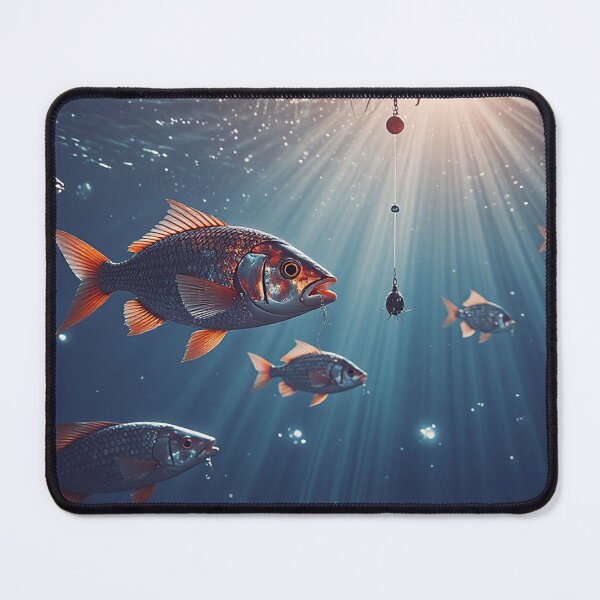 Item preview, Underwater Fishing Wall Art designed and sold by BeautifulVirtues.