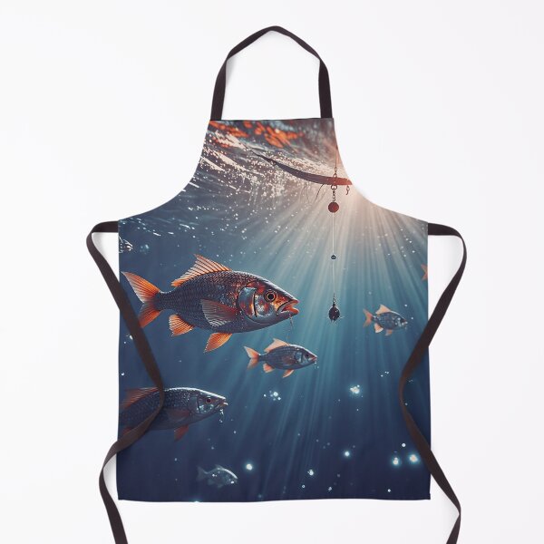 Item preview, Underwater Fishing Wall Art designed and sold by BeautifulVirtues.