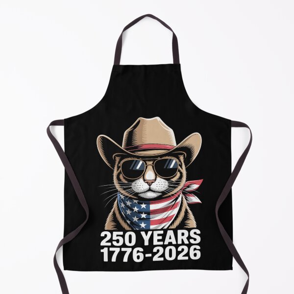 Item preview, Cat Flag 250 Years 1776-2026 250th Birthday designed and sold by BlassmausArt.