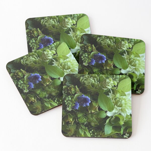 Item preview, Clematis and Muscari Green Arrangement designed and sold by PapoBotanica.