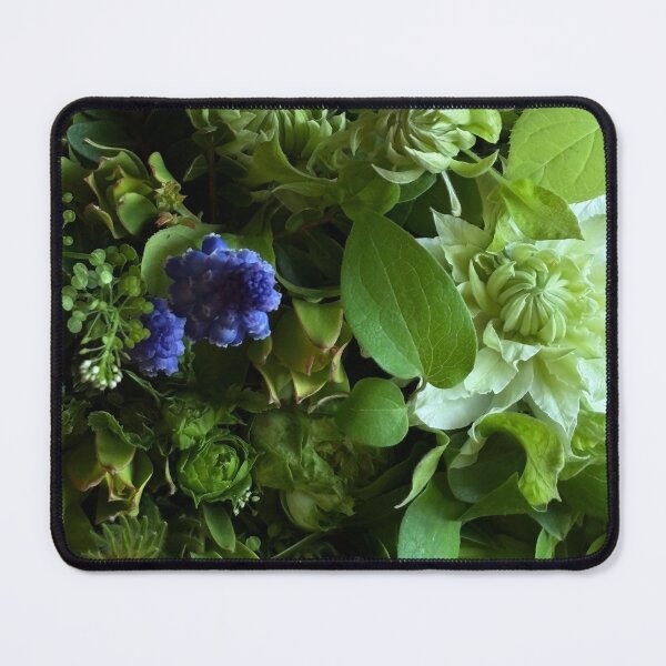 Item preview, Clematis and Muscari Green Arrangement designed and sold by PapoBotanica.