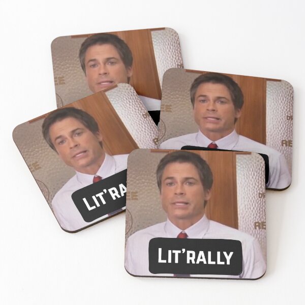 Item preview, Chris Traeger Literally designed and sold by mad-wheels.