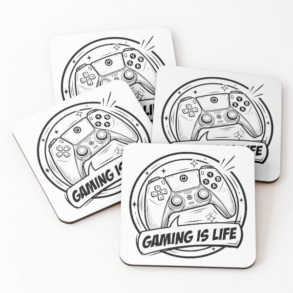 Item preview, Video game controller with gamer phrase designed and sold by Gamershop22025.