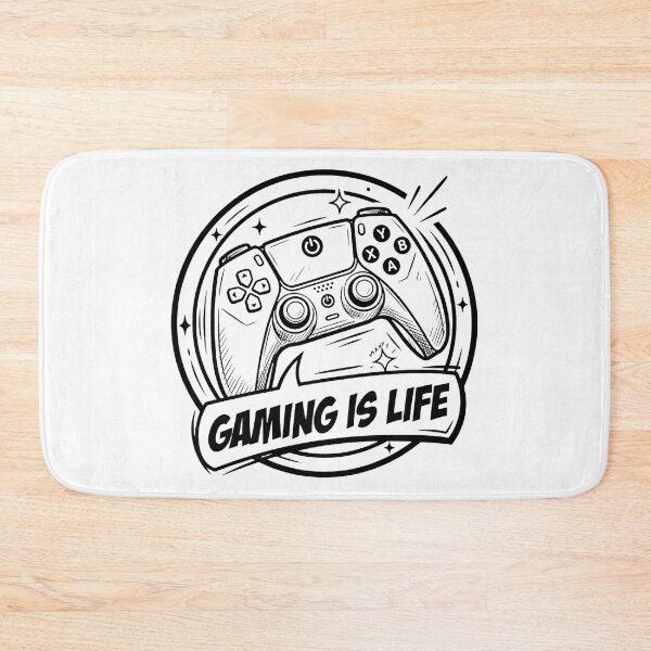 Item preview, Video game controller with gamer phrase designed and sold by Gamershop22025.