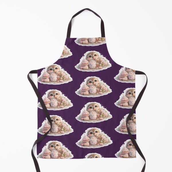 Item preview, Cute Owl Dessert Sticker | Realistic Sweet Owl Transparent PNG Sticker for Laptop, Journal, Phone Case & Planner designed and sold by Stickwolll.