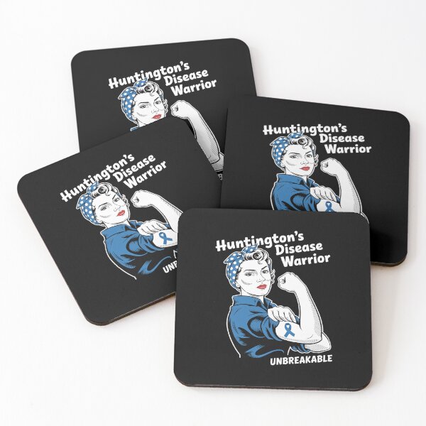 Item preview, Huntington's Disease Awareness Unbreakable Warrior designed and sold by BlassmausArt.