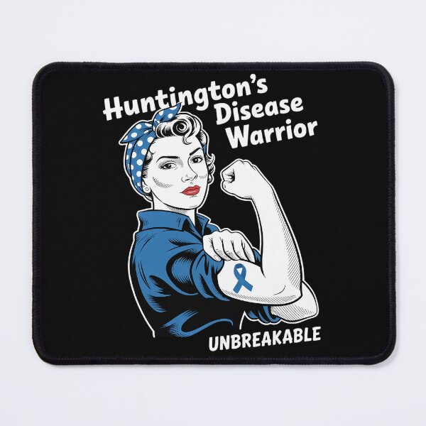 Item preview, Huntington's Disease Awareness Unbreakable Warrior designed and sold by BlassmausArt.