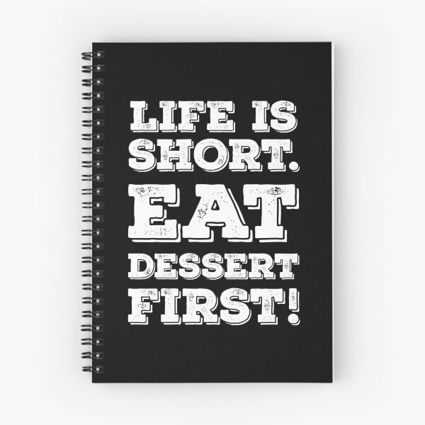 Item preview, Life is short. Eat dessert first! Optimism clever designed and sold by Helen-Storm.
