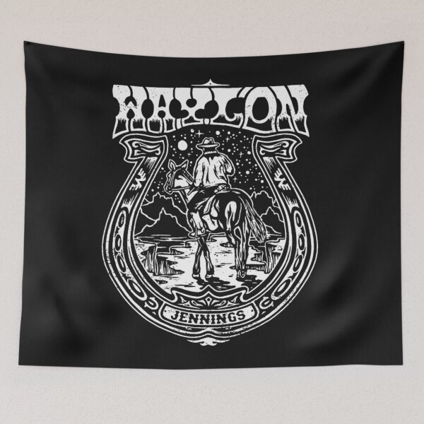 Item preview, Waylon Jennings country music singer designed and sold by edwardstcarmi.