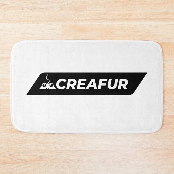Item preview, CREAFUR Furry Frog Peeping Out Horizontal Logo designed and sold by CREAFUR.